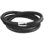 Cham Cham valódi bőr kerek karkötő, hossza 60 cm