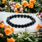 Energetikus Karkötő- Fekete Achát