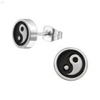 YIN YANG -  ACÉL  STIFT FÜLBEVALÓ